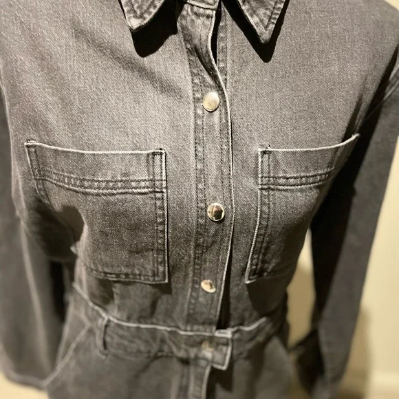 ASOS Maxi Jeans dress  AU 12 - Picture 3 of 5